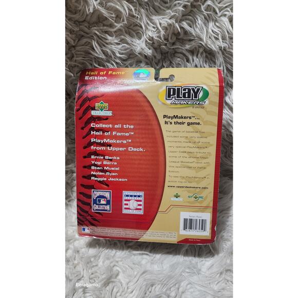 UPPER DECK PLAY MAKERS NOLAN RYAN BOBBLE HEAD BASEBALL, Texas Rangers.. - Picture 2 of 6